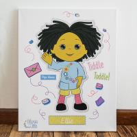 Personalised Moon and Me Pepi Nana Canvas Extra Image 1 Preview